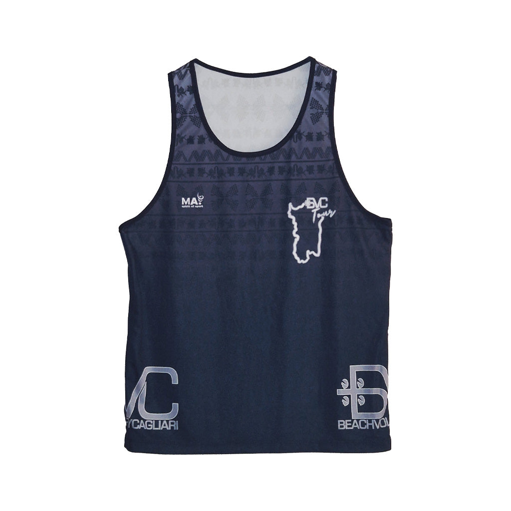 Canotta beach volley tour 2025 nera