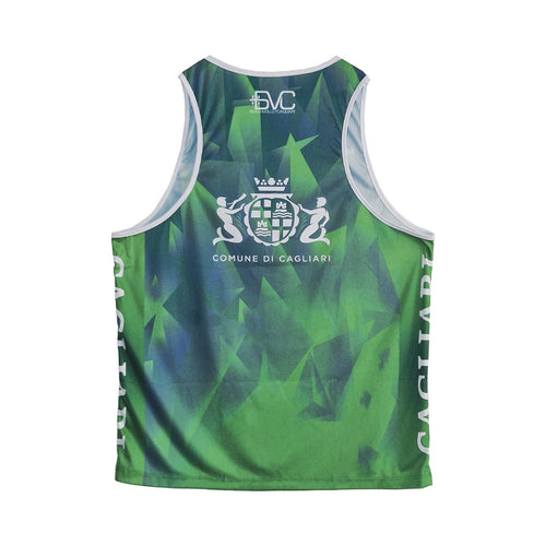 Canotta beach volley B1 Cagliari 2025 verde