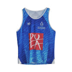 Canotta beach volley B1 Pula 2024 blu