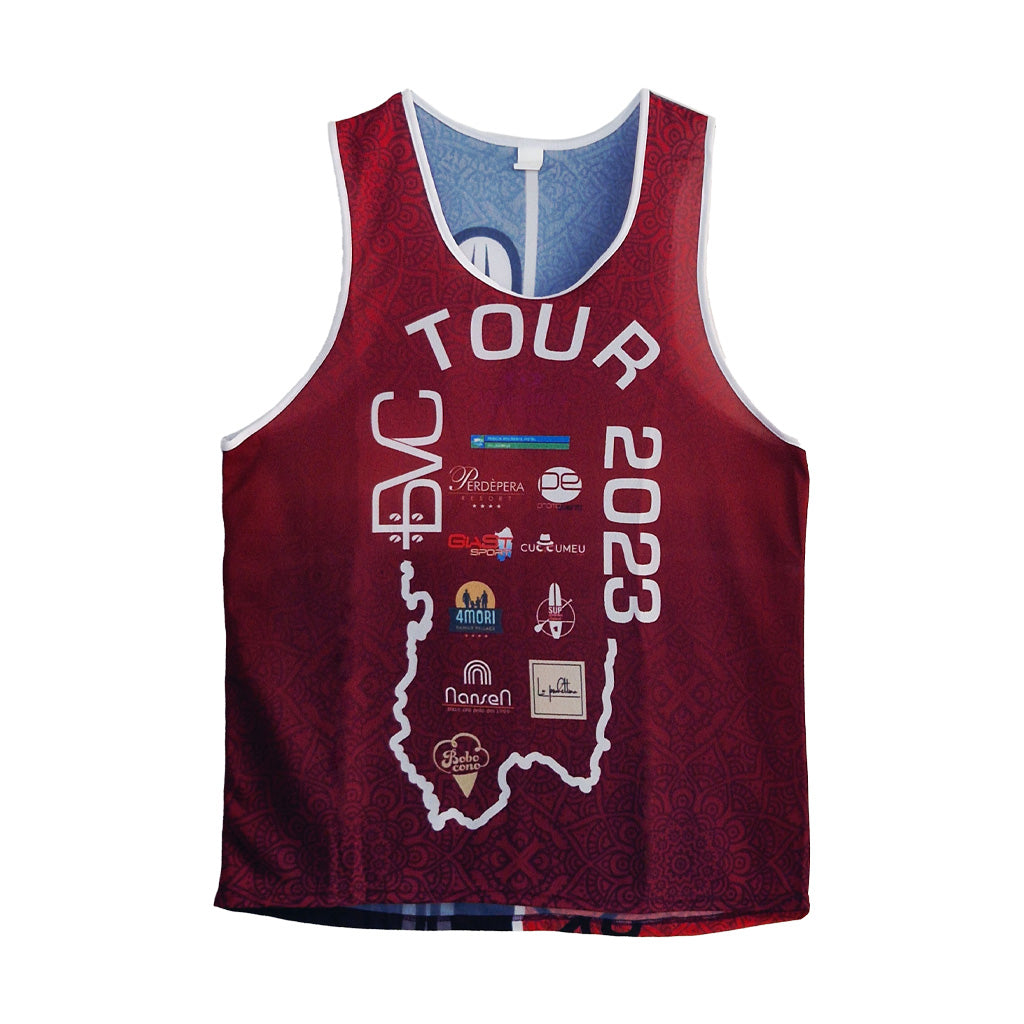 Canotta beach volley tour 2023 rossa