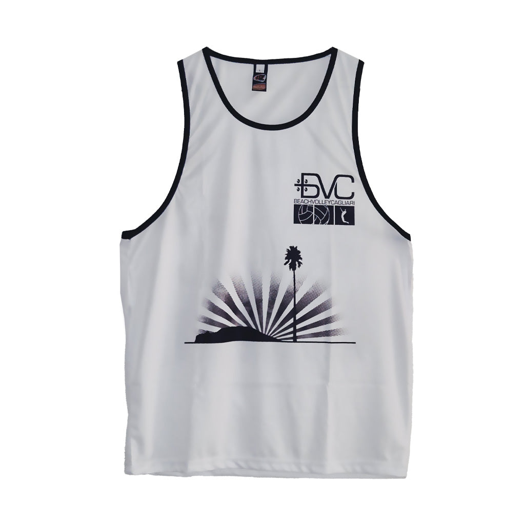 Canotta beach volley white edition