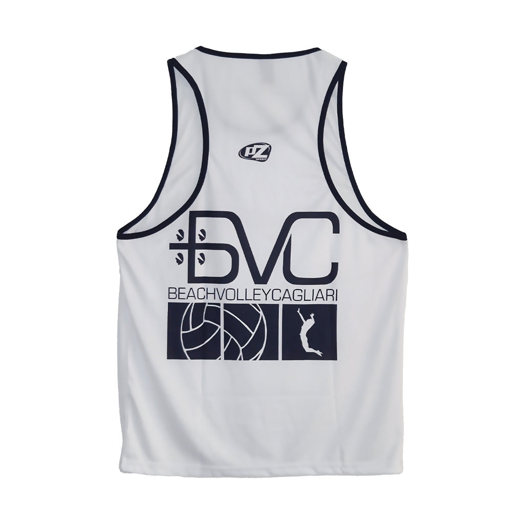 Canotta beach volley white edition