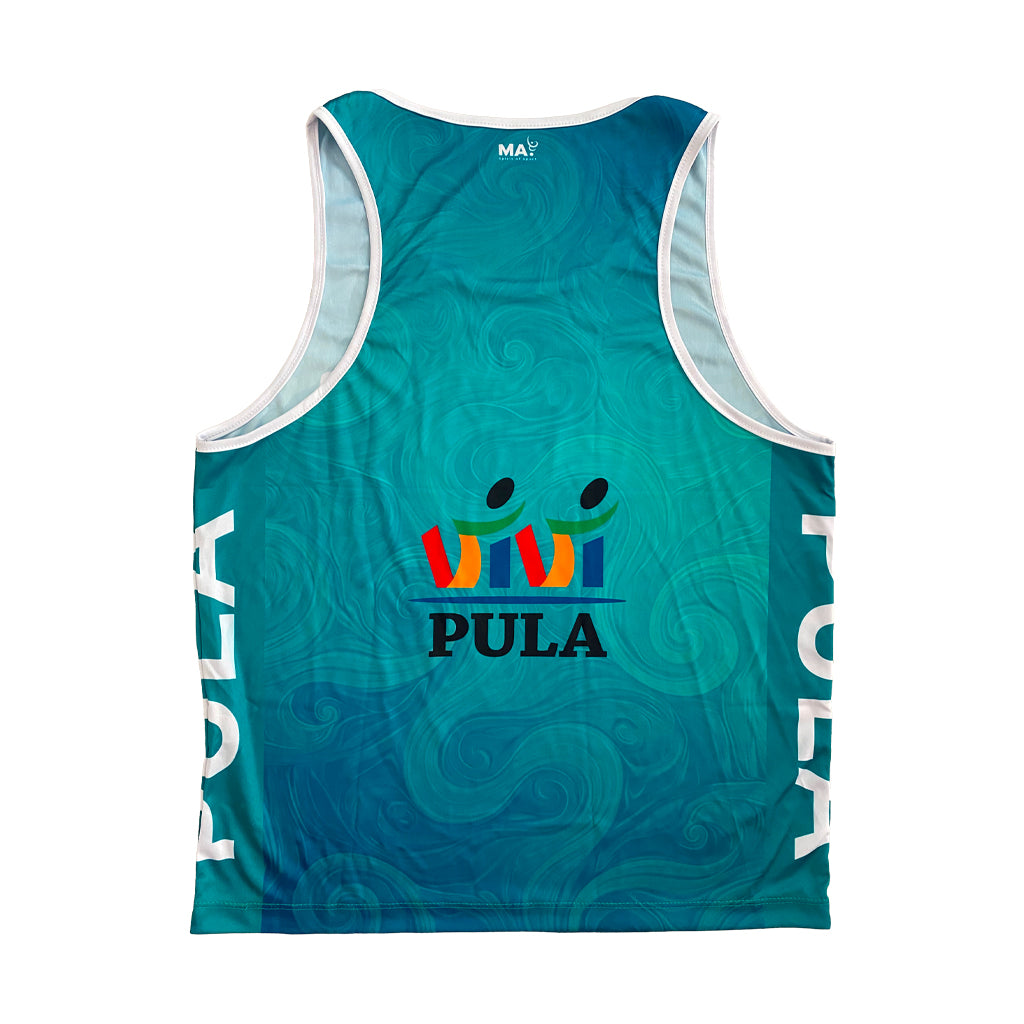 Canotta BVC B1 Pula turchese