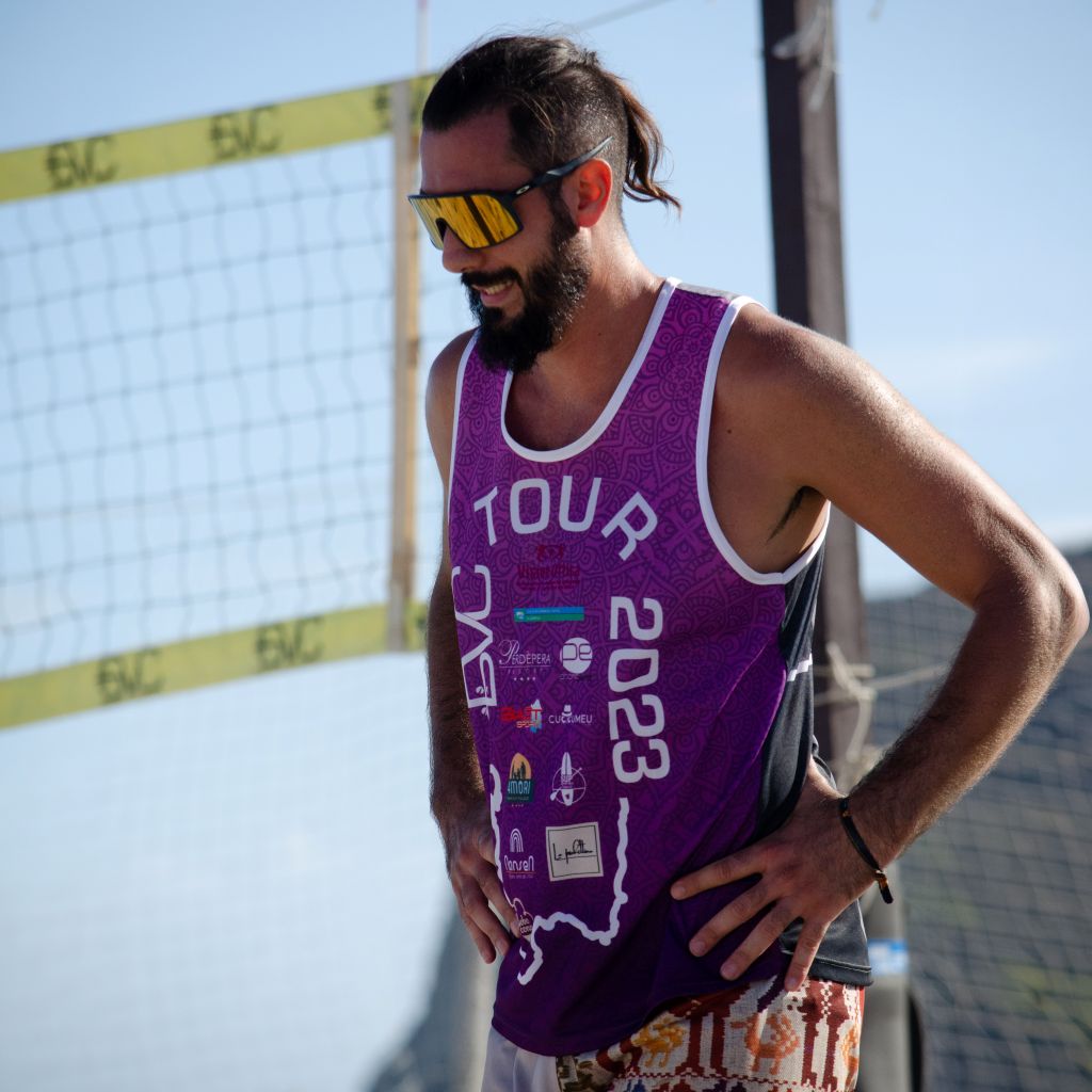 Canotta beach volley tour 2023 viola